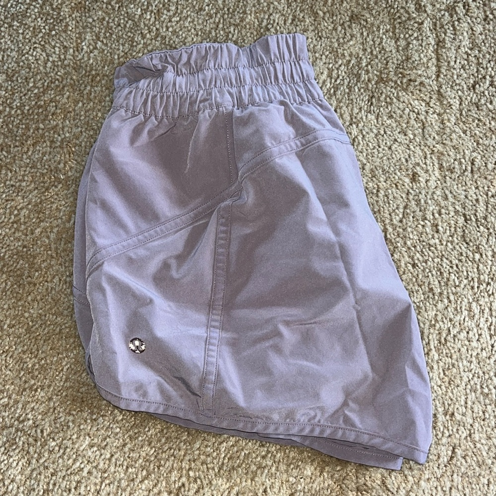 mauve lululemon tracker short